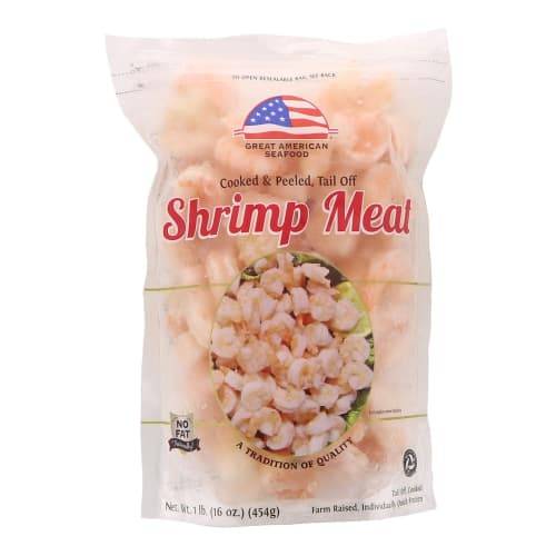 Great American Seafood Cooked & Peeled Shrimp Meat