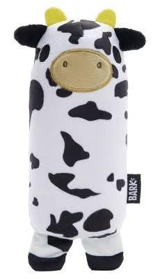 Bark Super Chewer Cow Dog Toy