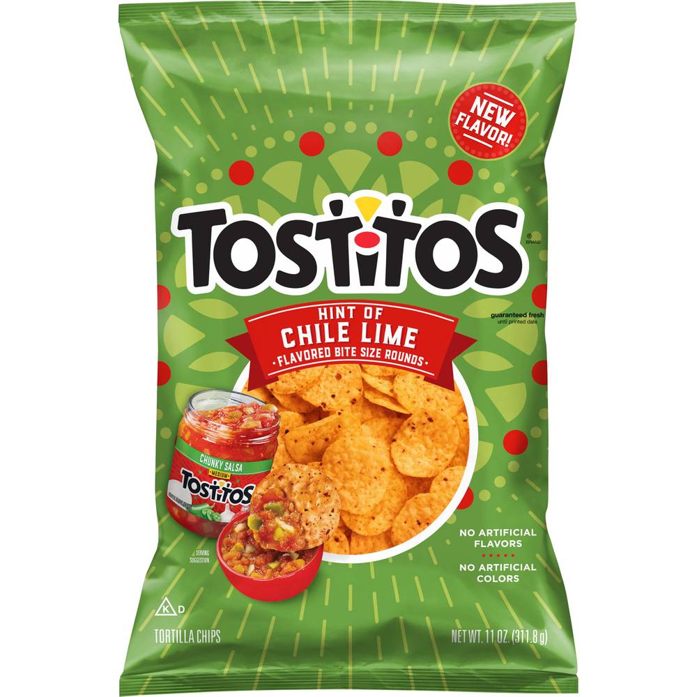 Tostitos Tortilla Chips (chile-lime)