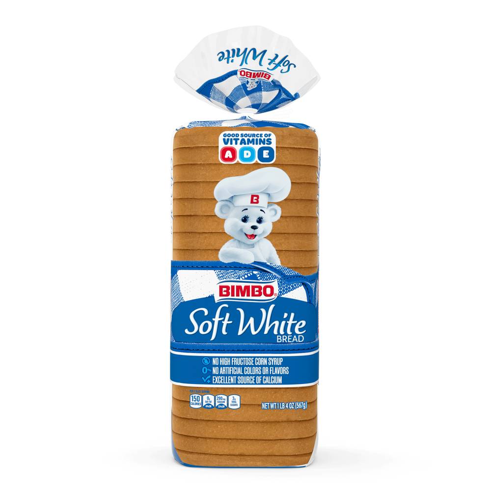 Bimbo Soft White Family Size Bread