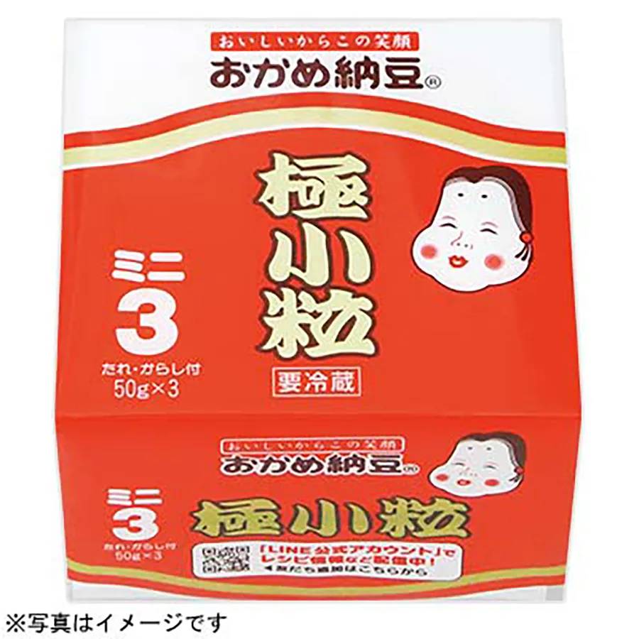 タカノフーズ おかめ納豆 極小粒ミニ (3 入)