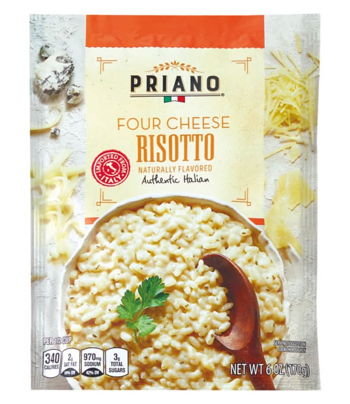 Priano Authentic Italian Risotto, Four Cheese (6 oz)