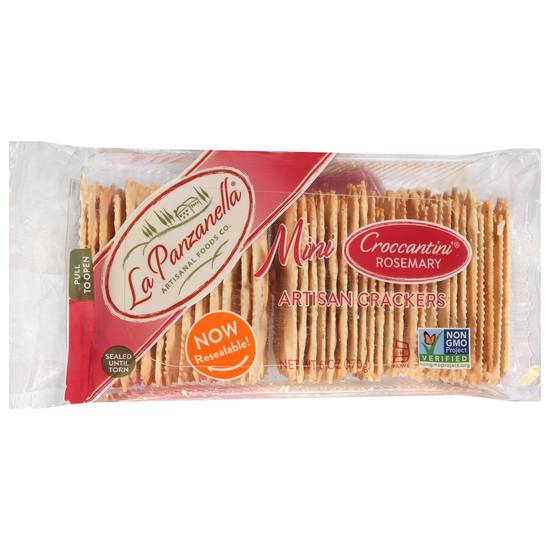 La Panzanella Mini Rosemary Croccantini Crackers