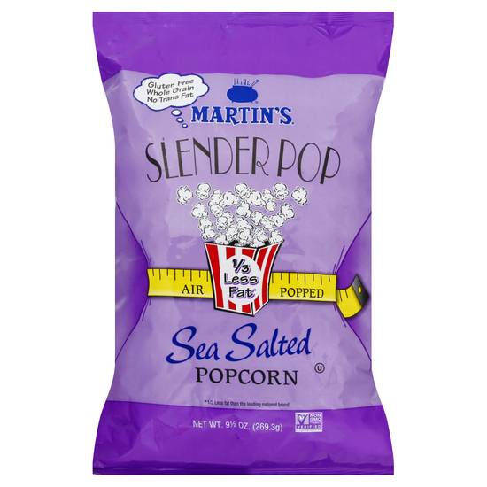 Martin's Slender Pop Sea Salted Popcorn