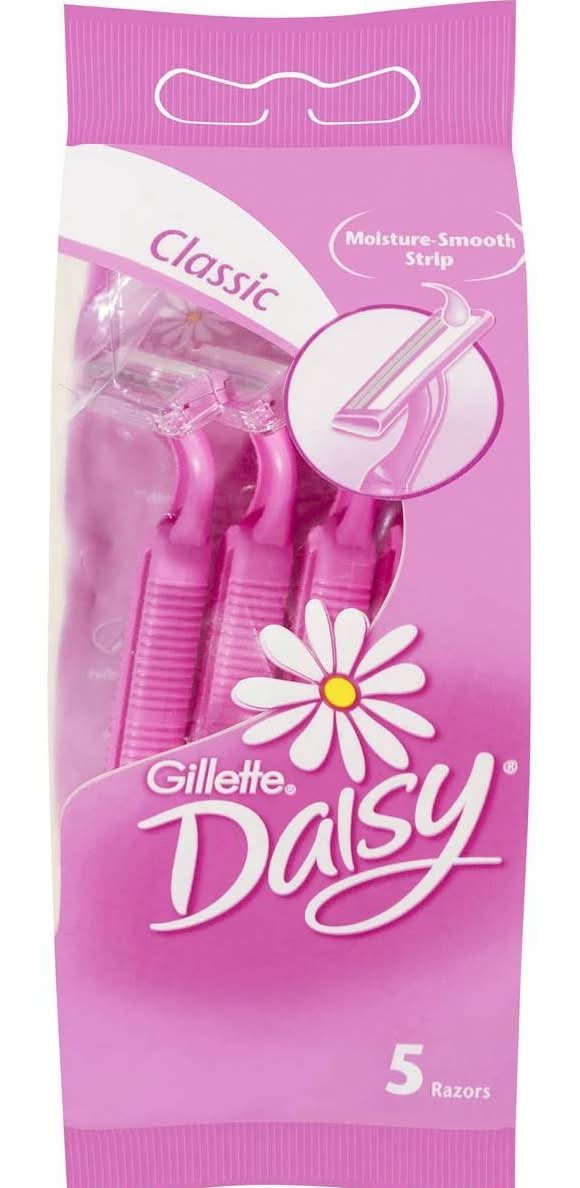 Gillette Daisy Disposable 5pk
