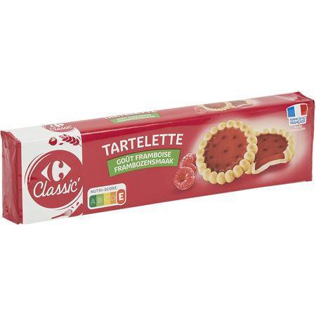 Carrefour Classic' - Biscuit tartelette, framboise (150g)