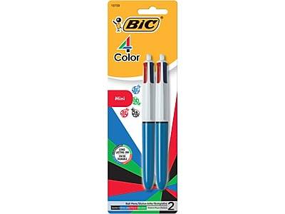 Bic 4 Color Mini Medium Point Ballpoint Pen (2 ct)