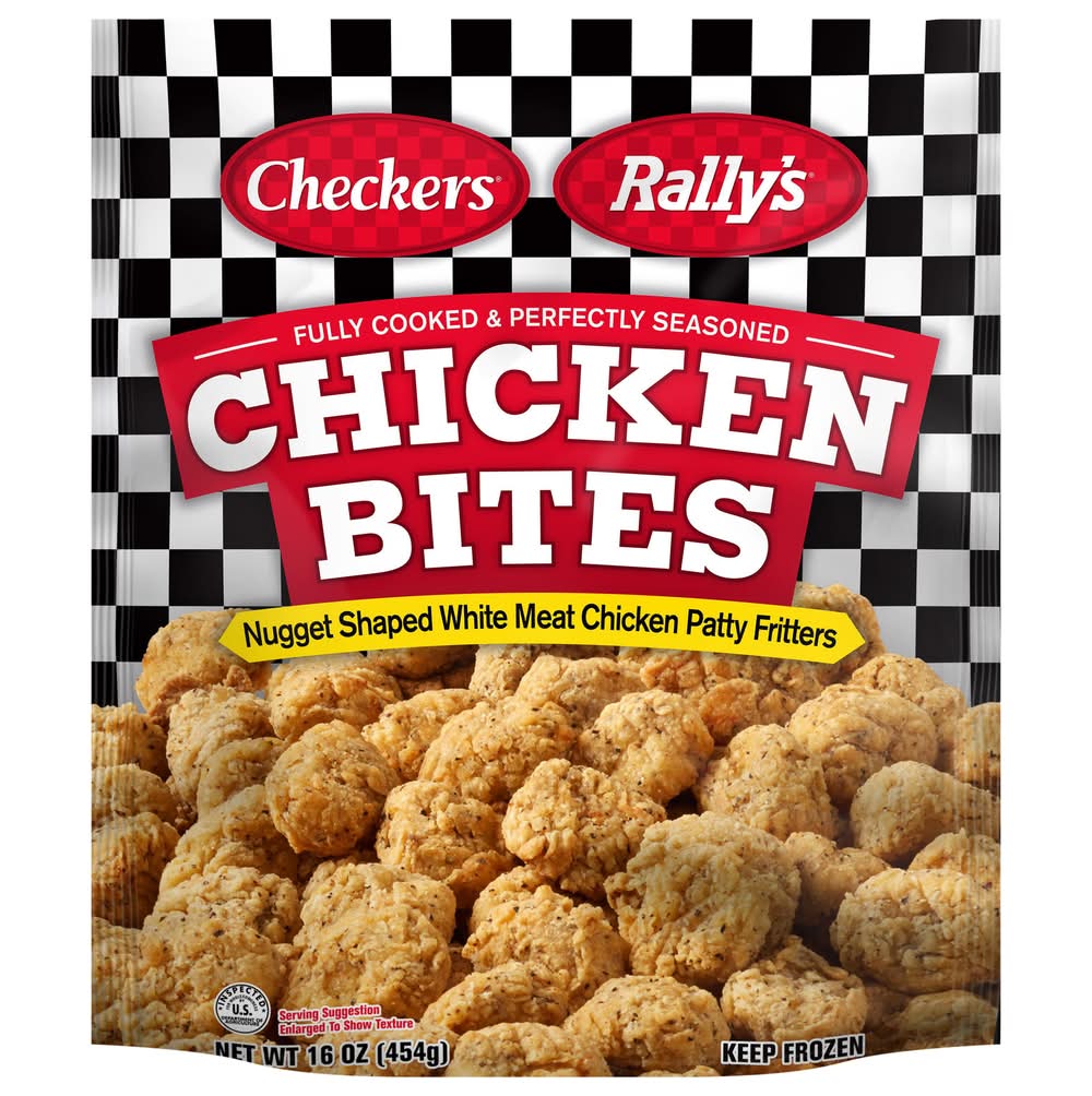 Checkers and Rally's Fully Cooked & Perfectly Seasoned Chicken Bites (16 oz)