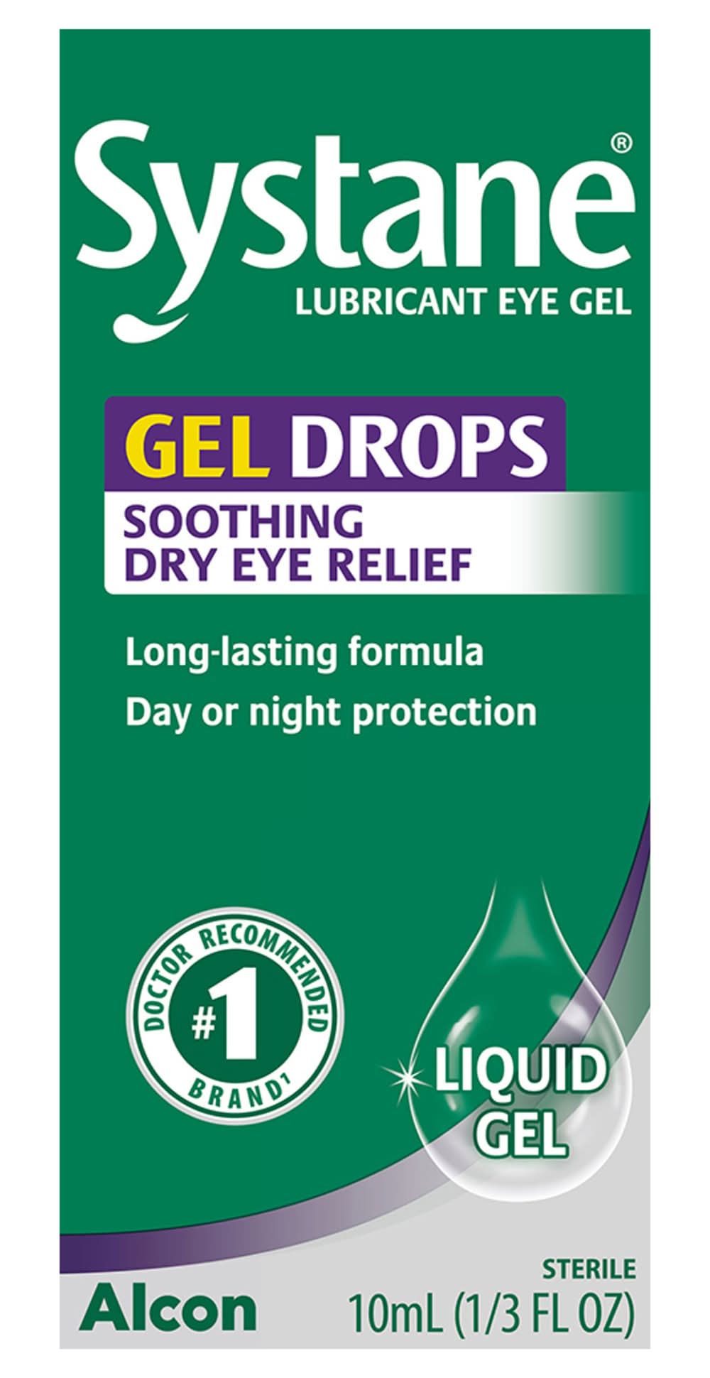 Systane Anytime Protection Lubricant Eye Gel Drops (0.3 fl oz)