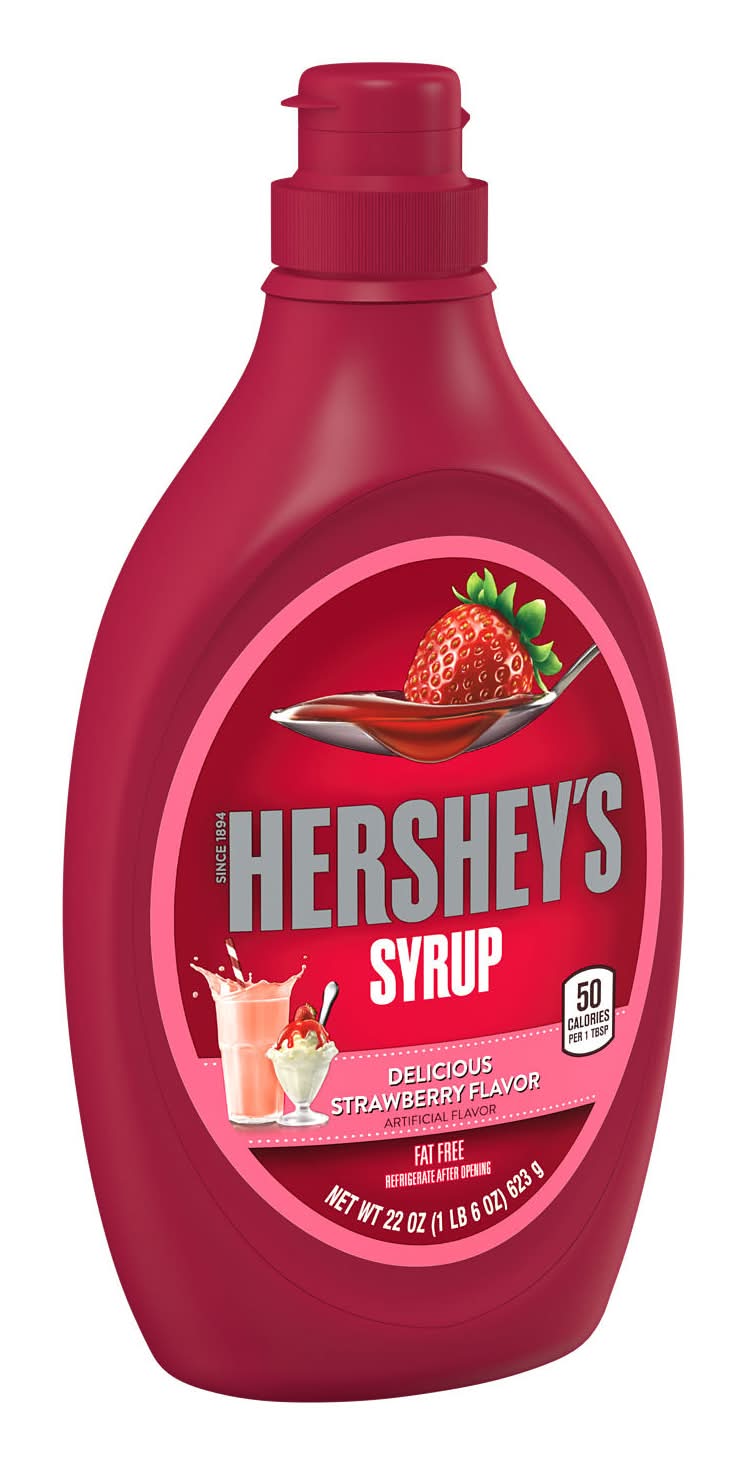 Hershey's Flavoring Syrup, Strawberry (22 oz)