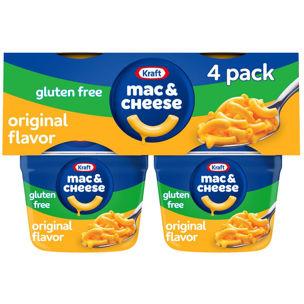 Kraft Gluten Free Original Flavor Macaroni & Cheese Dinner Cups (7.6 oz)