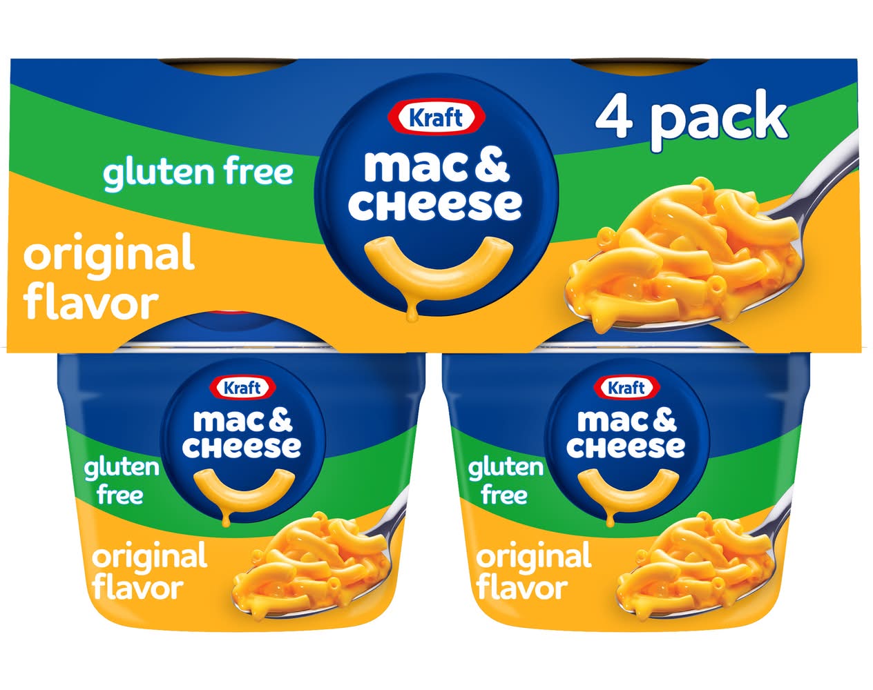Kraft Gluten Free Original Flavor Macaroni & Cheese Dinner Cups (1.9 oz)