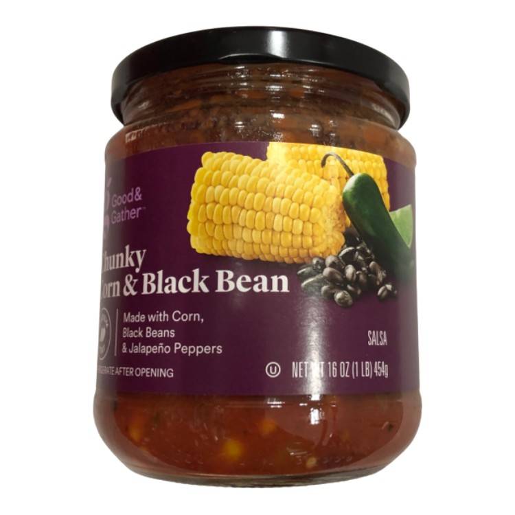 Good & Gather Medium Corn & Black Bean Salsa (16 oz)