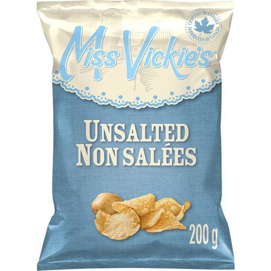Miss Vickie's · Unsalted potato chips - Unsalted potato chips