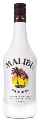 Malibu Coconut, Original White Rum (700ml)