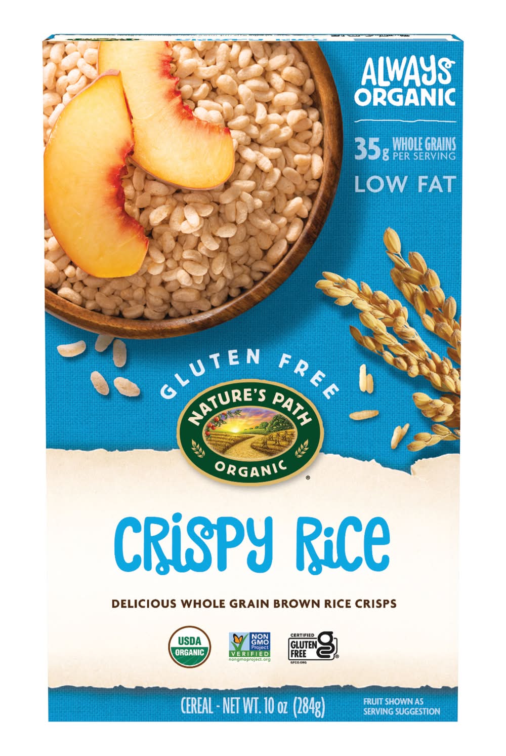 Nature'S Path Organic Original Gf Whole Grain Crispy Rice Cereal