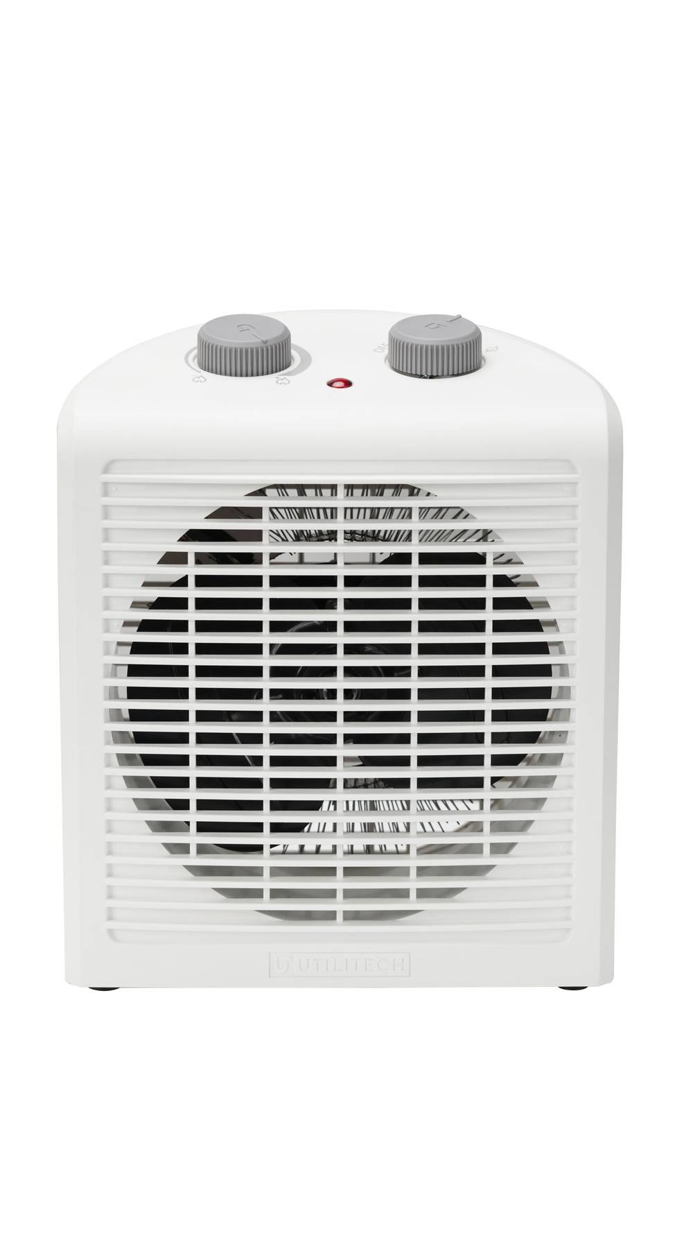 Utilitech Up to 1500-Watt Fan Compact Personal Indoor Electric Space Heater with Thermostat | BNS-15JW