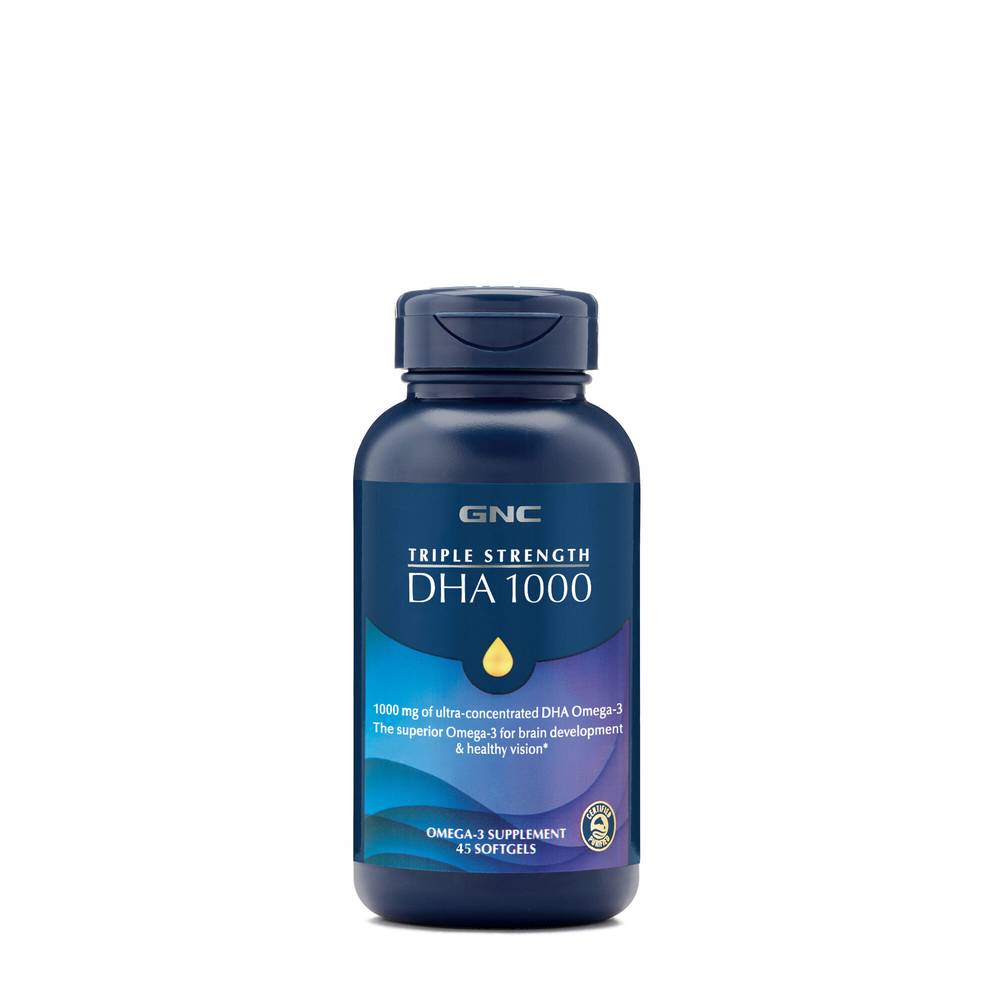 Triple Strength DHA 1000 - 45 Softgels (45 Servings)