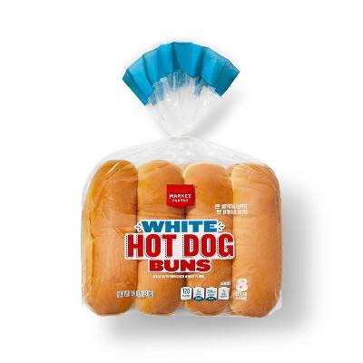 Enriched White Hot Dog Buns - 12oz/8ct - Market Pantry™