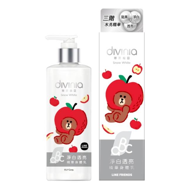 蒂芬妮亞淨白透亮精華身體乳250ml(LINE FRIENDS)