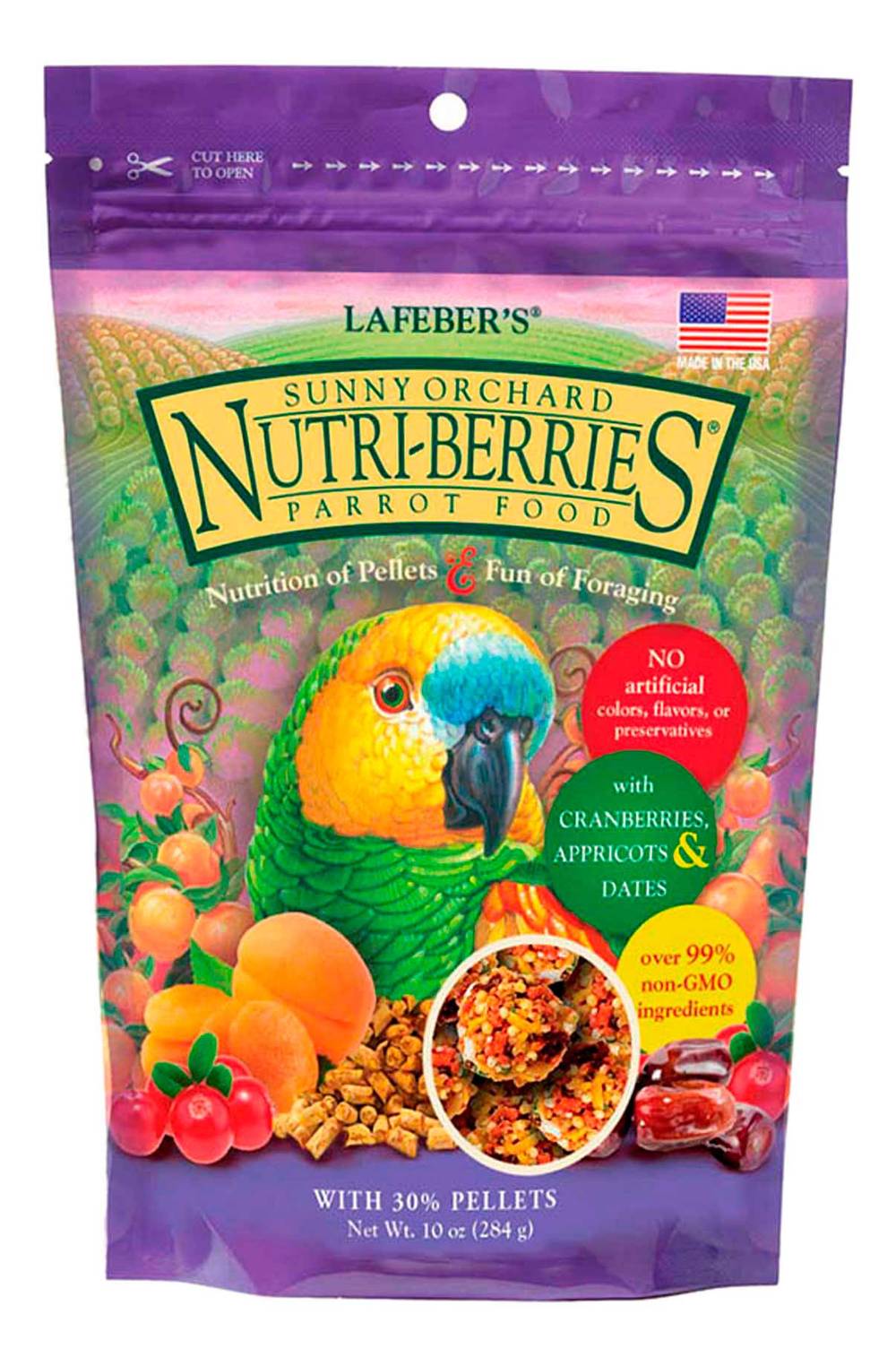 Lafeber's Sunny Orchard Nutri Berries For Parrots (10 oz)