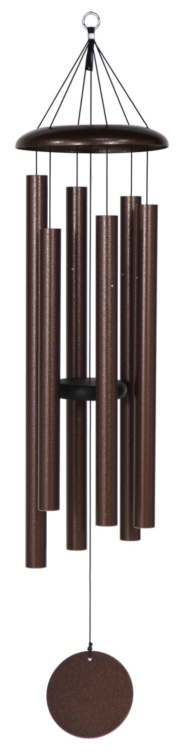 Corinthian Bells Copper Vein Aluminum 50 In. Wind Chime