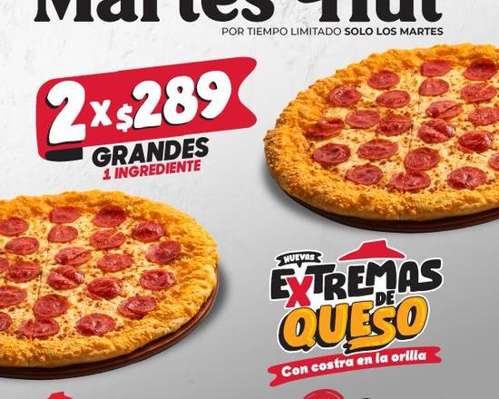 Dos Pizzas Extremas por $289