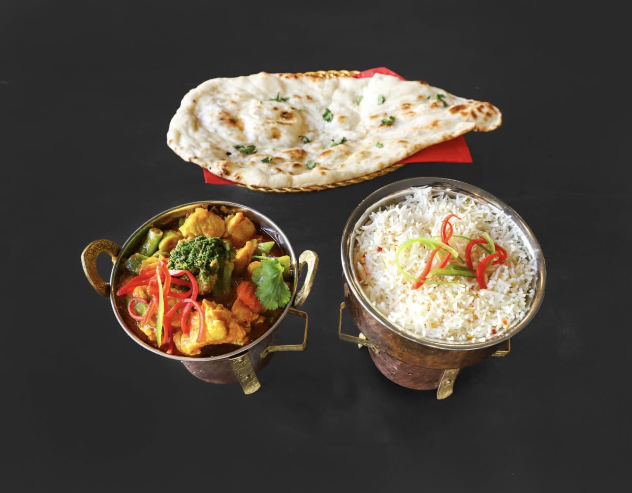 Menu Légumes Curry