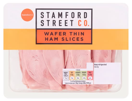 Stamford Street Co. Wafer Thin Ham Slices (400g)