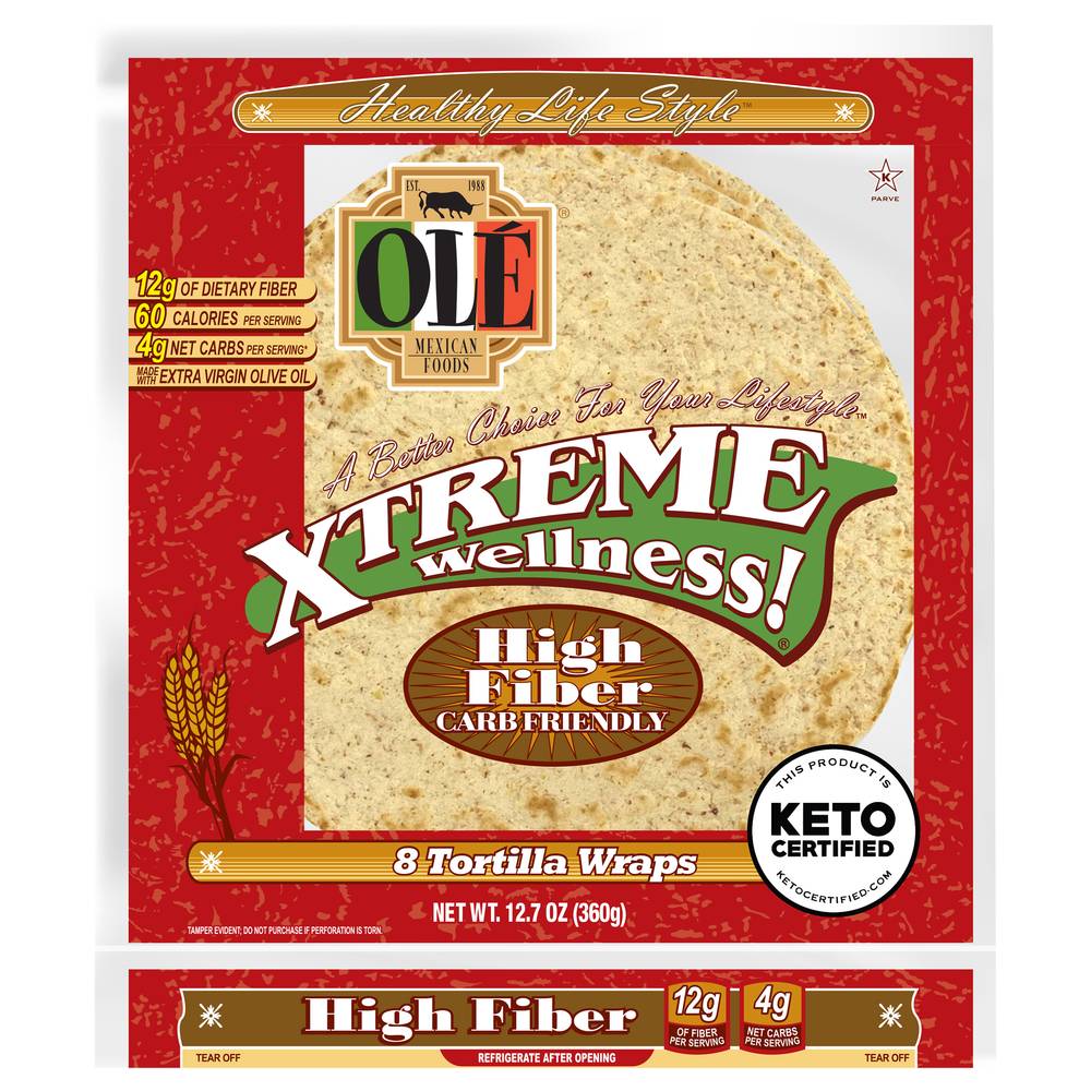 Ole Mexican Foods Tortilla Wraps (12.7 oz, 8 ct)