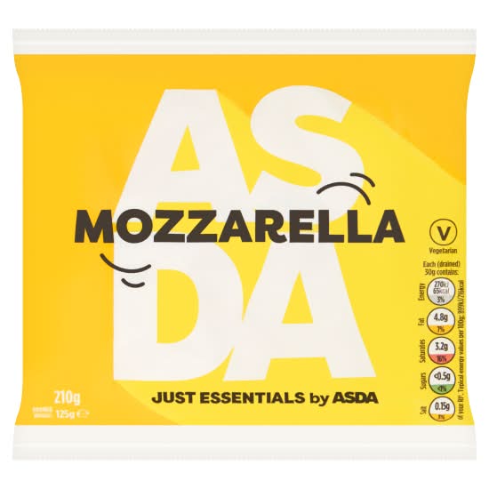 Just Essentials by ASDA Mozzarella (210g)