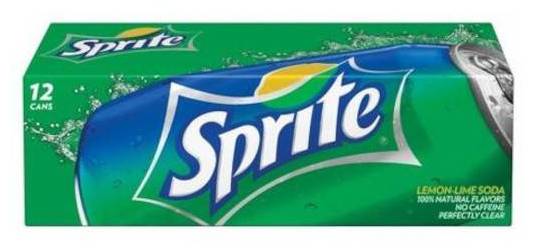 Sprite, 12pk-12oz mixer