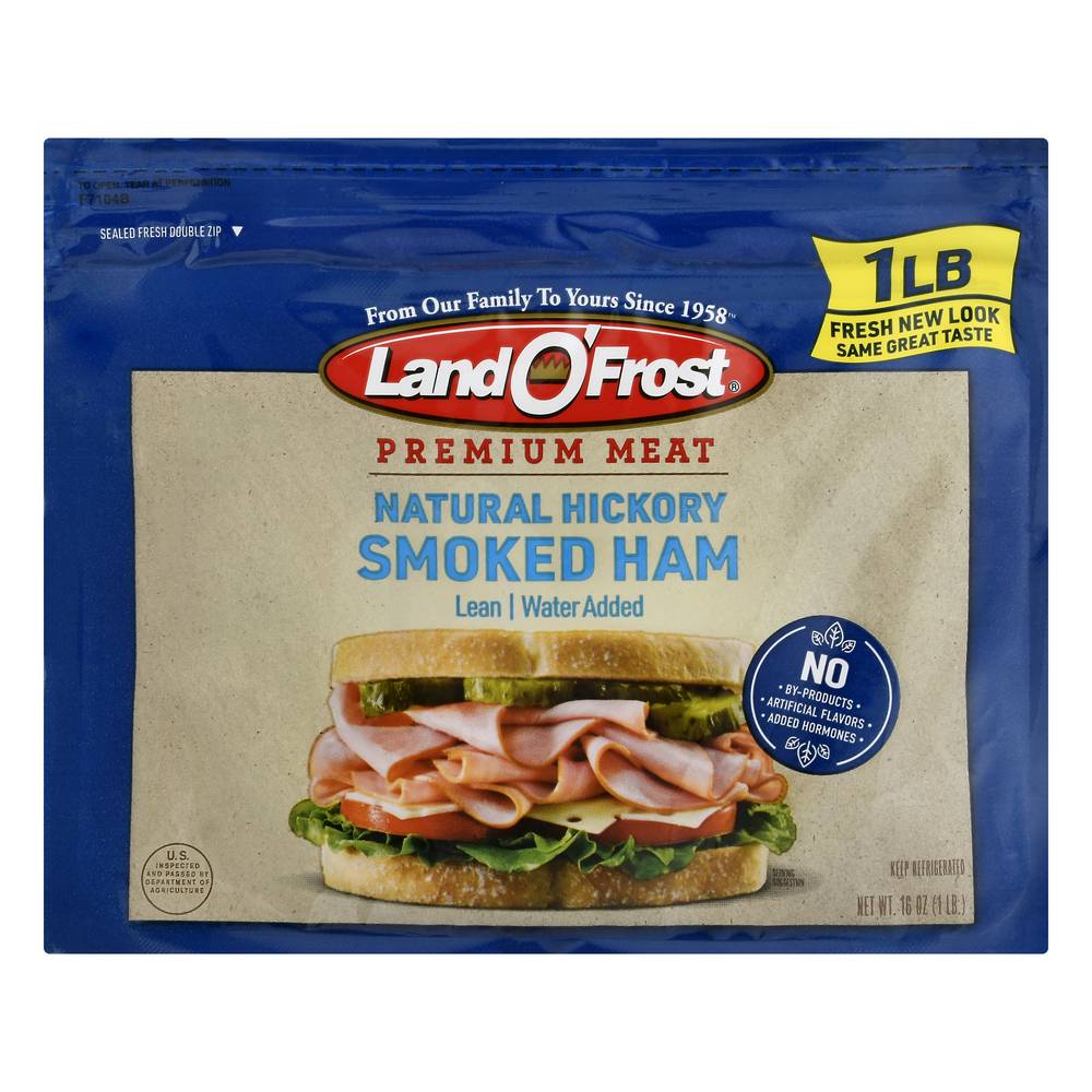 Land O' Frost Natural Hickory Smoked Lean Ham (1 lbs)