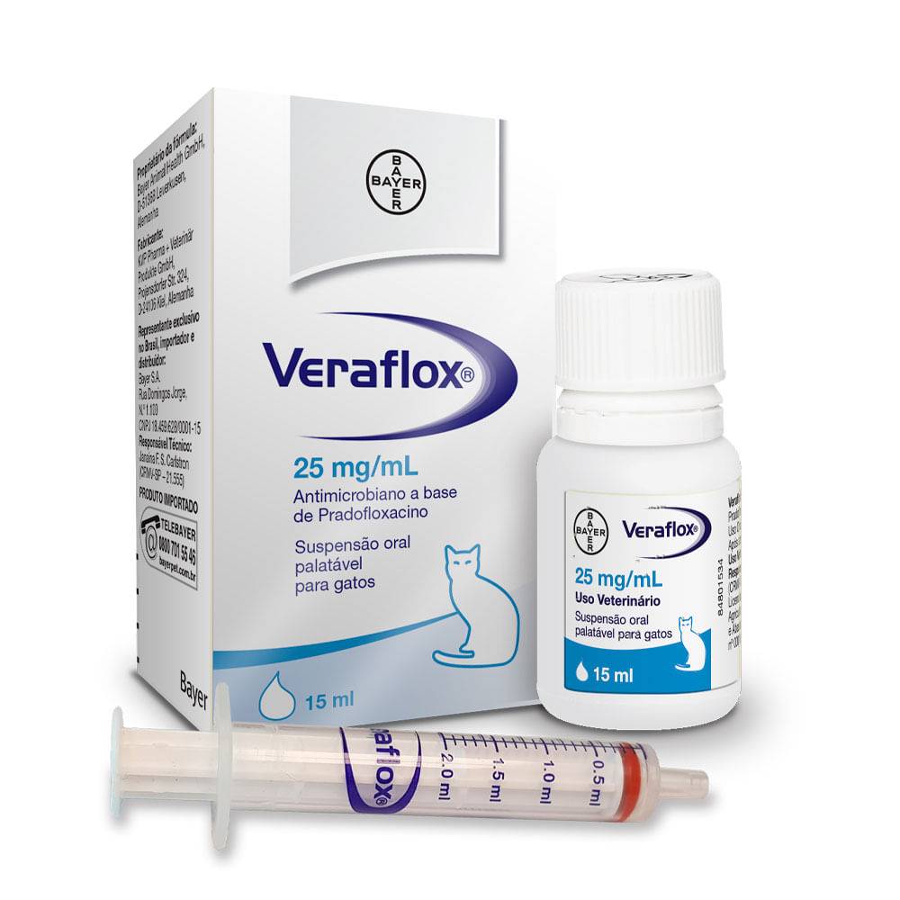 Bayer · Veraflox 25mg/ml (20 g)