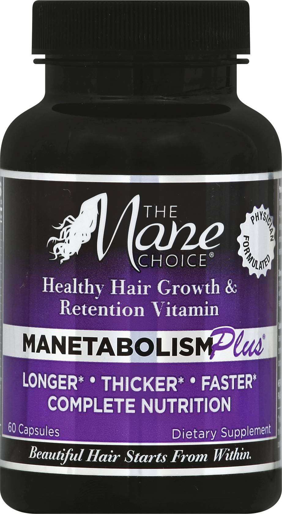 The Mane Choice Healthy Hair Growth & Retention Vitamin Manetabolism Plus (4.8 oz)