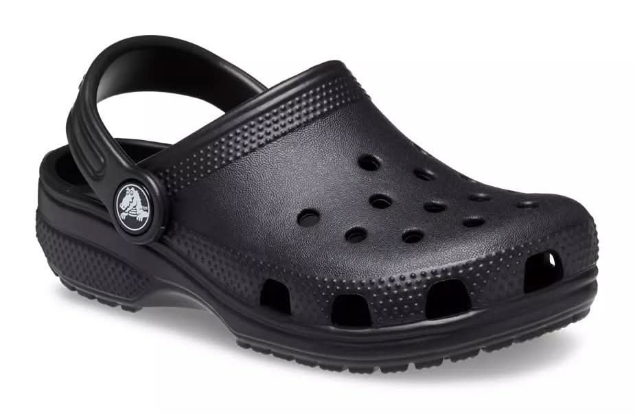 Crocs Classic Clog - Kids' (Black Medium - 12 Youth)