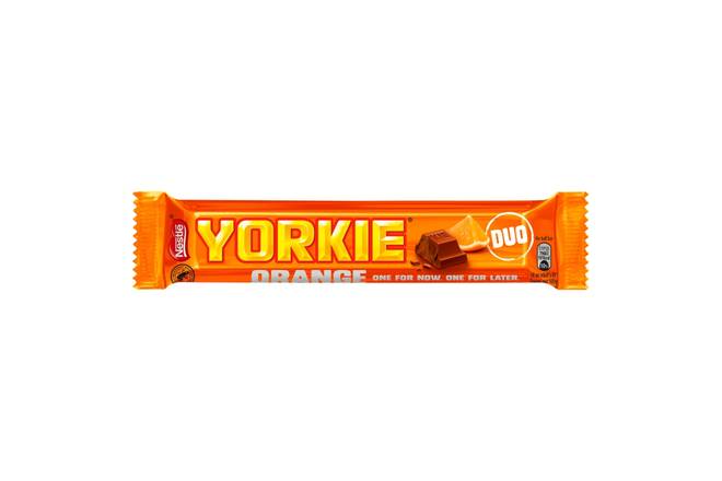 Yorkie Orange Milk Chocolate Duo Bar 72g