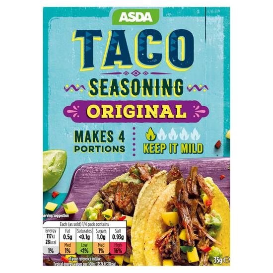 ASDA Taco Seasoning 35g