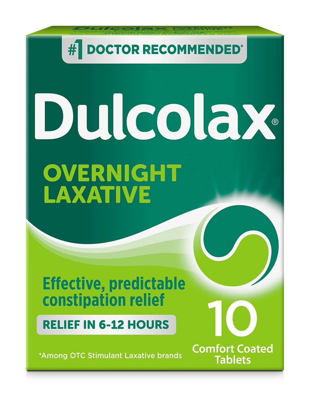 Dulcolax Overnight 5 mg Stimulant Laxative Tablets (10 ct)