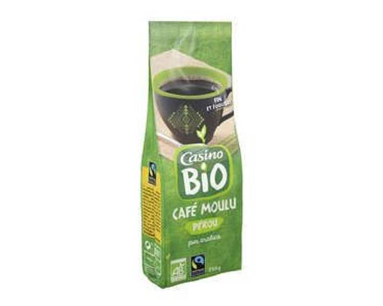Cafemoulu origine Pérou biologique Casino Bio 250 g