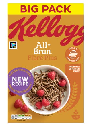 Kellogg's All-Bran Fibre Plus Cereals (750g)
