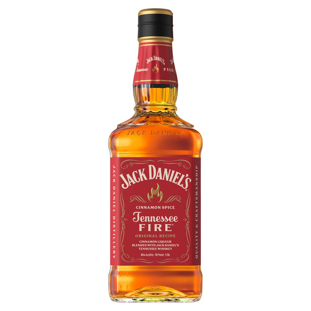 Jack Daniel's Tennessee Fire Whiskey, Cinnamon Spice (1.75 L)