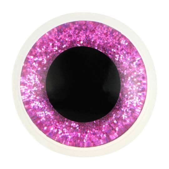 0.7" Glitter Craft Eye Set By Loops & Threads