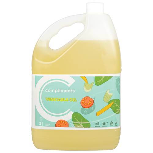 Compliments Vegetable Oil 3 L