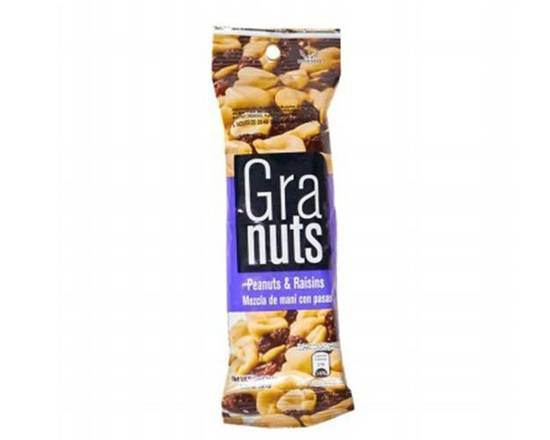 Granuts Peanuts & Raisins 1.41oz