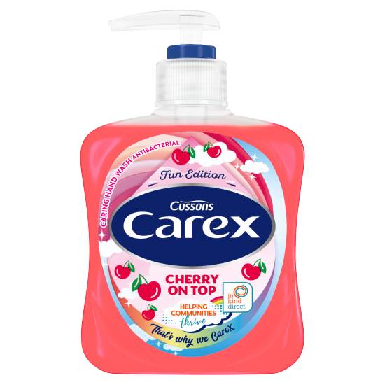 Cussons Carex Fun Edition Cherry on Top Antibacterial Hand Wash (250ml)