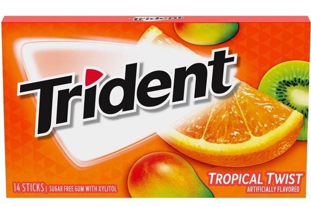 Trident Lime Passionfruit Twist 14 Pcs