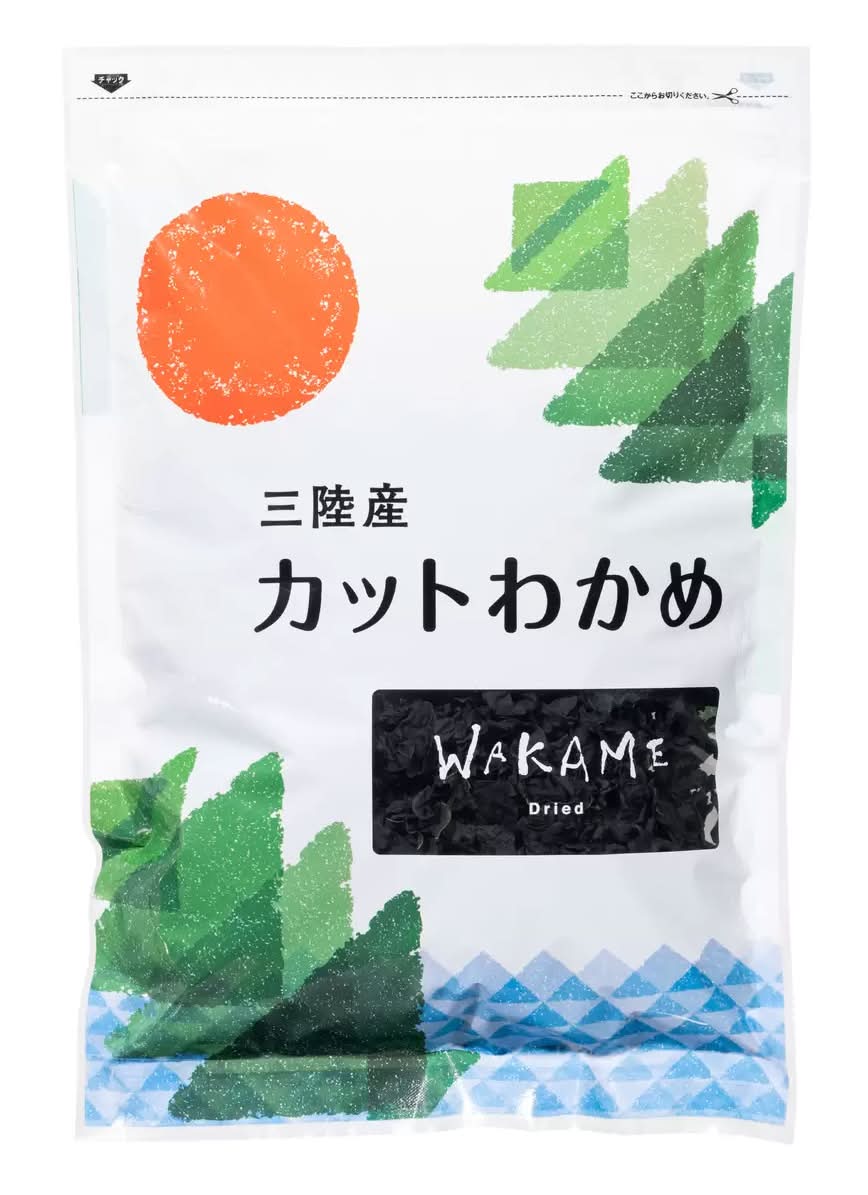 三陸産カットワカメ 120g