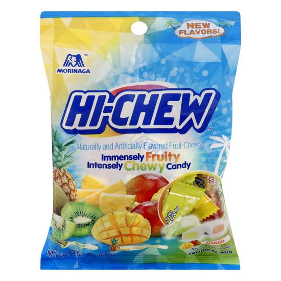 Hi-Chew Tropical Mix Chewy Fruity Candy