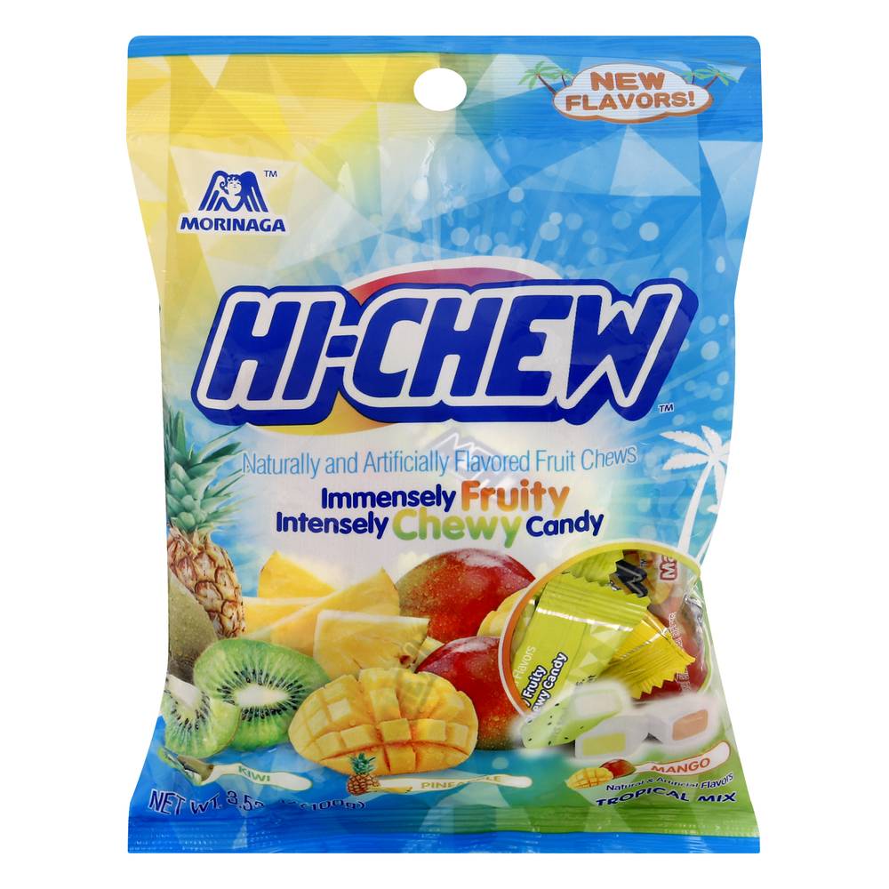 Hi-Chew Tropical Mix Chewy Fruity Candy (3.53 oz)